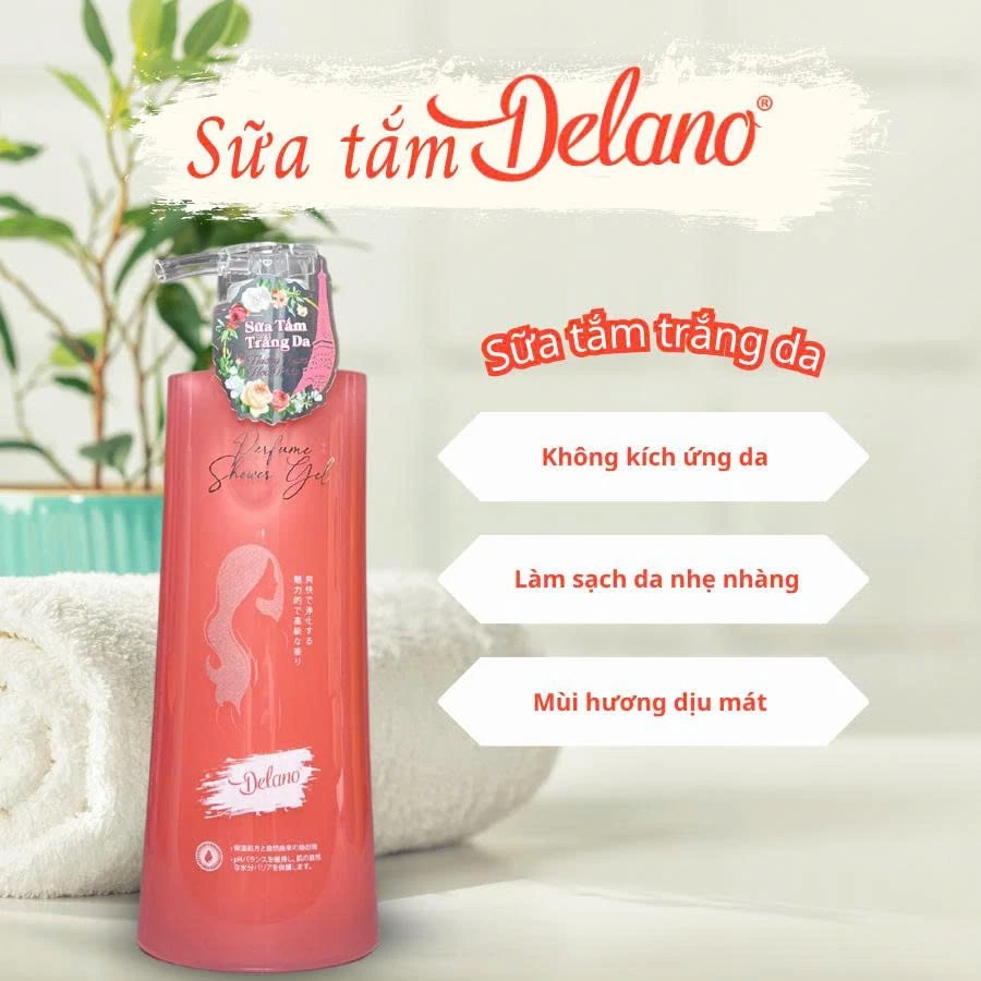 Chất Lượng Sữa Tắm Trắng Da Dưỡng Ẩm Delano 500Ml 2025 Tiêu Chuẩn
