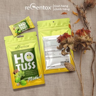 Kẹo ngậm thảo mộc HOTUSS REGENTOX – Giảm ho, đau họng, tan đờm – Hộp 250 viên