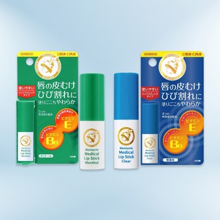 Son dưỡng không mùi Omi Brotherhood Menturm Lip Stick (3.2g)
