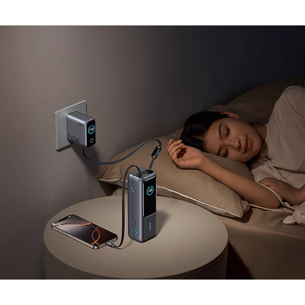 Pin sạc dự phòng Anker A1695 25000mAh công suất 165W kèm cáp rút gọn . Bảo hành 18 tháng, 1 đổi 1. | BigBuy360 - bigbuy360.vn