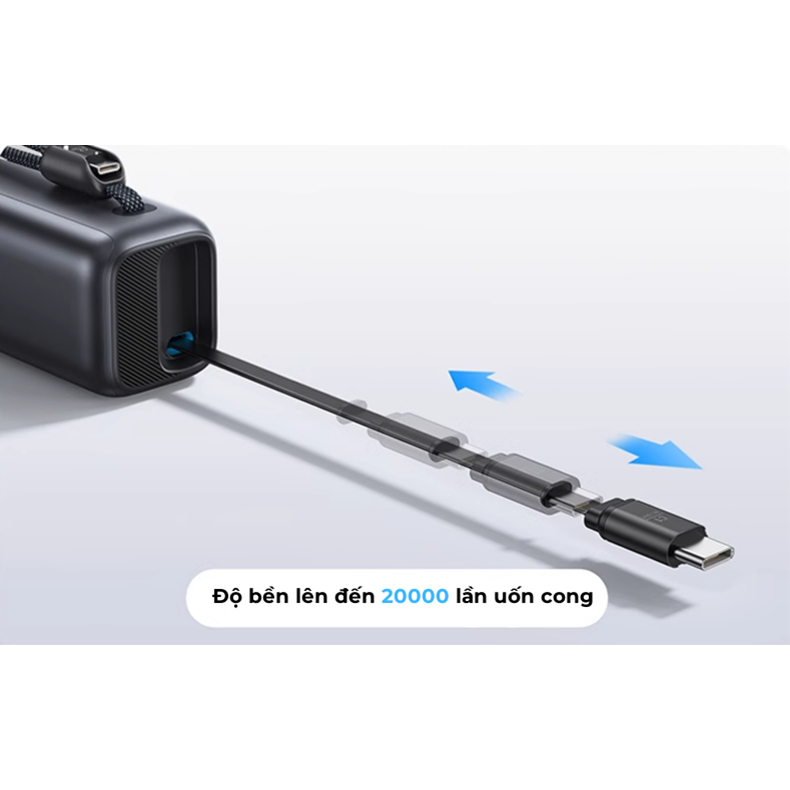 Pin sạc dự phòng Anker A1695 25000mAh công suất 165W kèm cáp rút gọn . Bảo hành 18 tháng, 1 đổi 1. | BigBuy360 - bigbuy360.vn