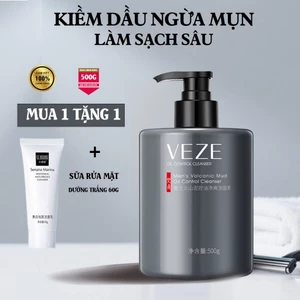 Sữa Rửa Mặt Nam 500g - Kiểm Soát Dầu, Tẩy Tế Bào Chết & Hỗ Trợ Giảm Mụn (Da Sạch Mịn, Thông Thoáng)