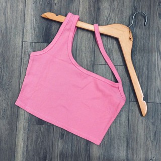 Áo Croptop Nữ Sát Nách 2 Dây Chéo Chất Vải Thun WAC011