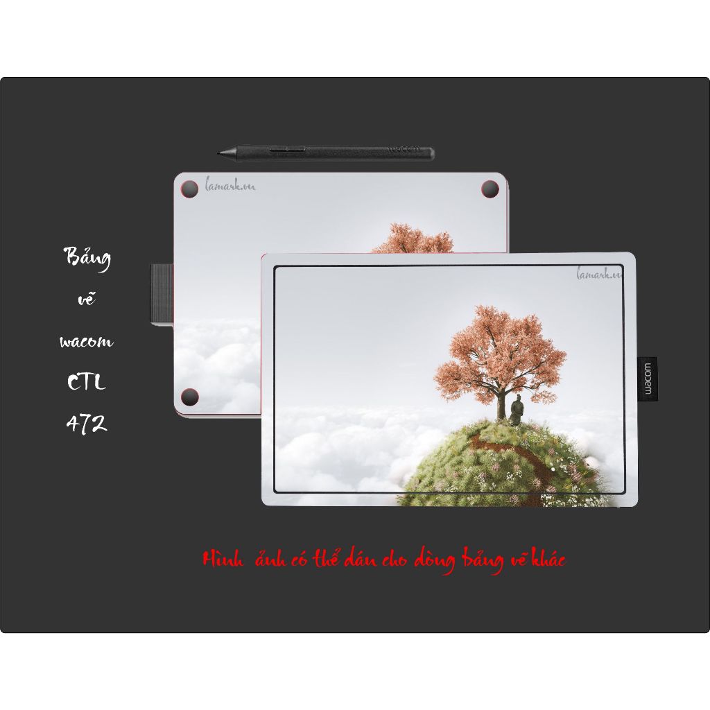 Skin bảng vẽ Wacom (CTL 472, 672, 480, 680, 4100, 6100, CTH 480, 680, 490, 690, 470,PTH 660...)