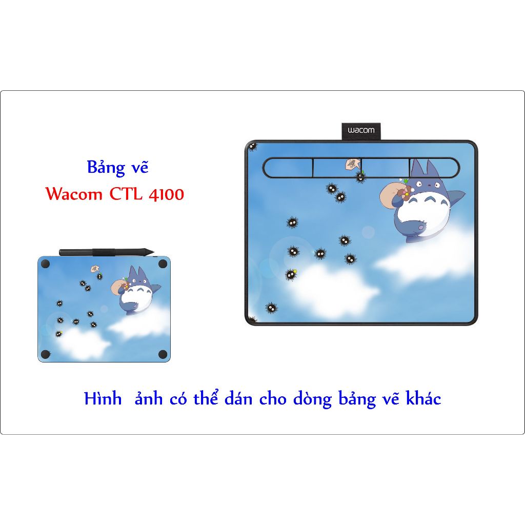 Skin bảng vẽ Wacom (CTL 472, 672, 480, 680, 4100, 6100, CTH 480, 680, 490, 690, 470,PTH 660...)