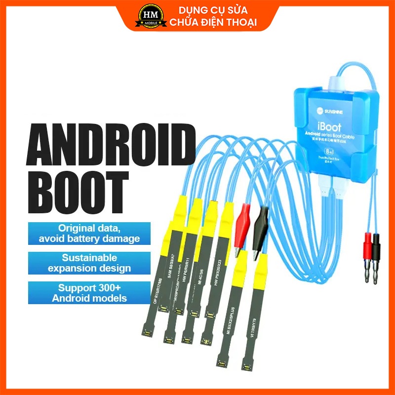 Dây cấp nguồn điện thoại Android SUNSHINE IBOOT B