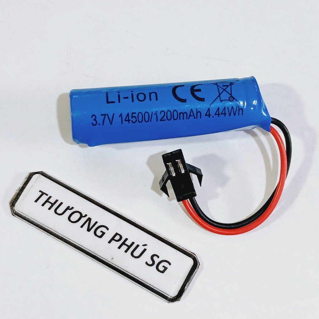 Pin sạc Lithium ion 14500 3.7V: 500mAh / 800mAh / 1200mAh dùng cho ...