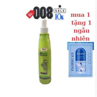 Xịt dưỡng Aminis Amino Rebuild IBEST và  Perfect 280ml và Luxury Collagen 280ml