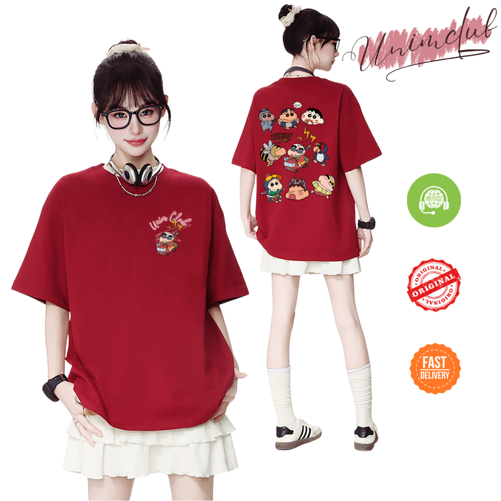 Áo Thun Shin Cậu Bé Bút Chì Ngộ Nghĩnh Áo Phông Form Rộng Cotton Việt Thoáng Mát In Hình Sắc Nét APS