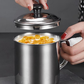 Ca inox Cao cấp có nắp giữ nhiệt 350ml-1500ml có quai cầm nấu được trên bếp từ cốc uống nước inox ly uống cafe