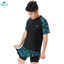 Set Bơi Bé Trai Tay Ngắn Bé Trai Sport Xanh Malachite T84