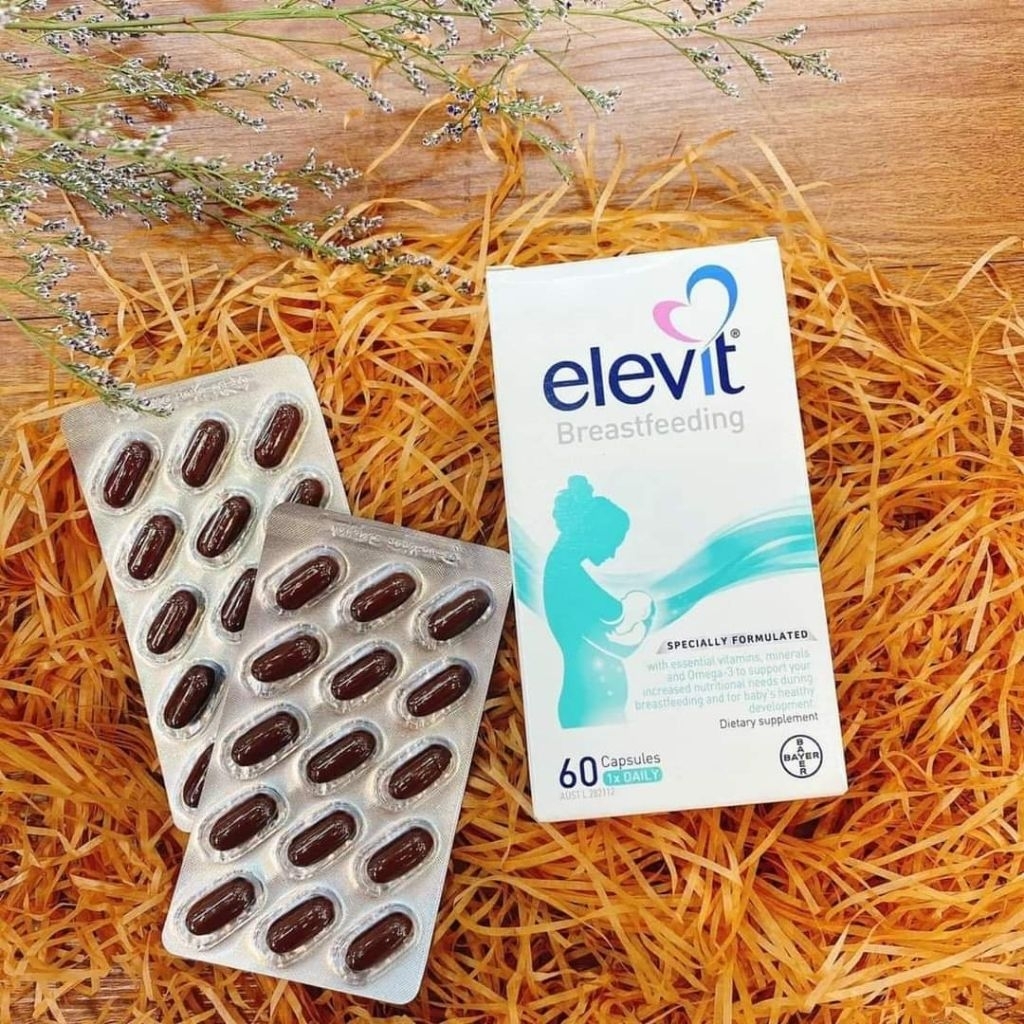 Combo Elevit Bầu 100 viên & Elevit sau sinh 60 viên - Multivitamin và khoáng chất cho bầu & sau sinh