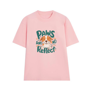 Áo thun oversize nam nữ Arttee mẫu dog paws – Cotton 100% 250gsm, in bền đẹp