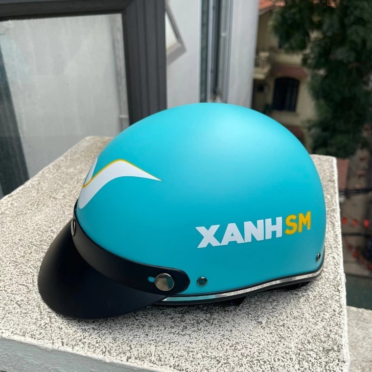 tem dán xanh SM,tem dán ô tô taxi SM,xe máy bike Sm ,mũ bảo hiểm