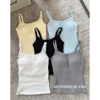 QCL1 Tổng hợp Áo 2s cotton sẵn đệm ngực siêu tôn dáng(Freesz)