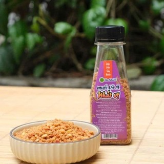 90gr Muối tiêu,Muối ớt Nhất Vị Tân Niên" là một loại muối ớt đặc sản của Tây Ninh, nổi tiếng với hương vị cay nồng.
