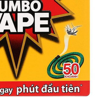 Nhang trừ muỗi Jumbo Vape hương hoa lài hộp 30 khoanh