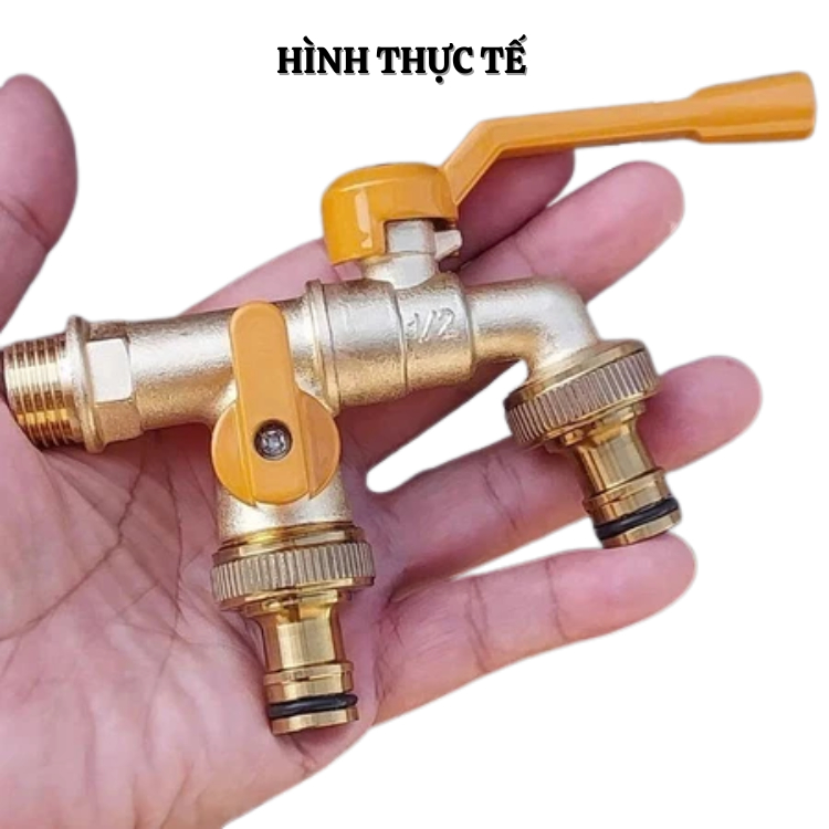Vòi nước tăng áp Faucet chia 2 dầu ra thông minh bằng hợp kim siêu bền-Phiên bản mới nhất