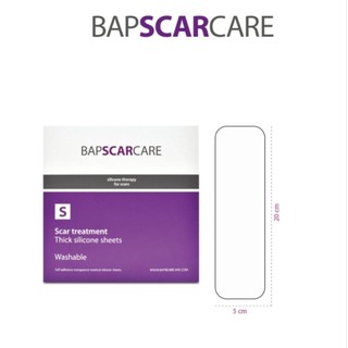 Miếng dán silicone mờ sẹo BAPSCARCARE S 5 x 20 cm