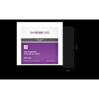 Miếng dán silicone mờ sẹo BAPSCARCARE S 5 x 20 cm
