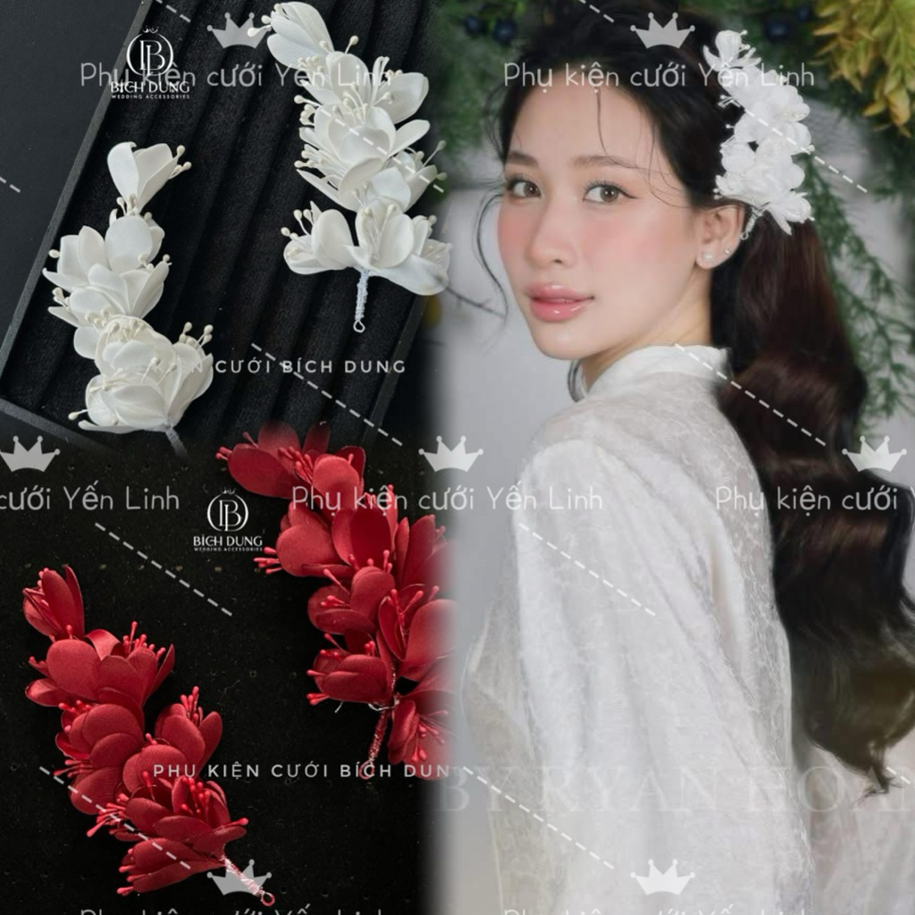 🎉🎉🎉Cài tóc cô dâu xinh đẹp(1 chiếc)-TN0730|PHUKIENCUOIYENLINH