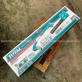 TOTAL Máy cắt cỏ dùng pin 20V kèm pin sạc TGTLI20018 / TGTLI20301