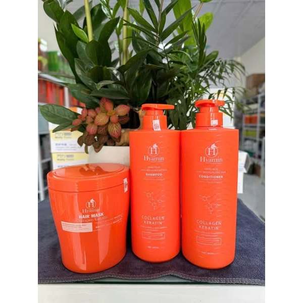 BỘ GỘI XẢ TRỊ GẦU, NẤM NGỨA, KÍCH THÍCH MỌC TÓC HYAMIN 800ML
