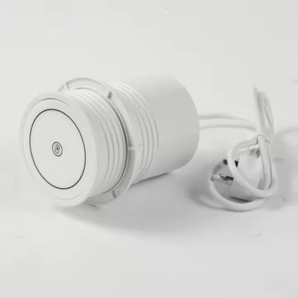Ổ cắm điện, Trụ Điện Âm Bàn Bật Trồi Thông Minh Có Sạc Không Dây - Chuyên Dụng Lắp Âm Bàn, Bếp Đảo