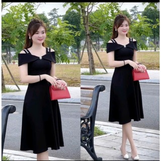 Đầm thiết kế dự tiệc cho các bạn nữ chất vải thoáng mát dễ dàng vận động