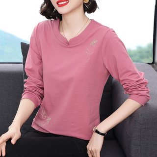 Áo Thun Cotton Trung Niên Dài Tay Mềm Đẹp SM92