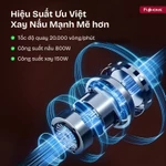 Máy Làm Sữa Hạt Đa Năng Fujihome SM836 - 8 Chức Năng, Cối 1.2L, Cảm Ứng 3D, Tự Vệ Sinh - BH 12 THÁNG — ảnh 3