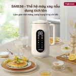 Máy Làm Sữa Hạt Đa Năng Fujihome SM836 - 8 Chức Năng, Cối 1.2L, Cảm Ứng 3D, Tự Vệ Sinh - BH 12 THÁNG — ảnh 2