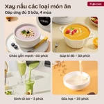 Máy Làm Sữa Hạt Đa Năng Fujihome SM836 - 8 Chức Năng, Cối 1.2L, Cảm Ứng 3D, Tự Vệ Sinh - BH 12 THÁNG — ảnh 5