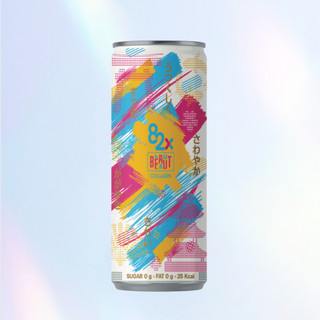 Pack 18 Lon Thực Phẩm Giải khát Bổ Sung Collagen 82X Beaut Vị Ổi Hồng (245ml/lon)
