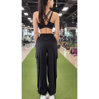 Quần CP nữ, model: DSP687.1.8074TUẤN HD, Có Dây Rút Bo Gấu, Dáng Rộng Tập Gym