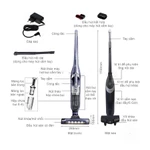 Máy Hút Bụi Không Dây 2 Trong 1 BOSCH BCH3K2851 Series 4 | Động Cơ Bền Bỉ | Bảo Hành 2 Năm Chính Hãng — ảnh 6