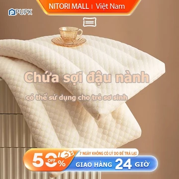 Gối Nằm Ngủ Siêu Êm PUPK, Ruột Gối Bông An Toàn Cho Da, Gối Ngủ Ruột Gối Ngủ Chống Đau Mỏi Vai Gáy Cổ