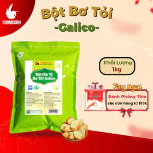 🧄 Bột Gia Vị Bơ Tỏi Galico 1kg | Gia Vị Thơm Béo Lắc Khoai Tây, Gà Rán, Nướng Bánh Mì – Soonicorn
