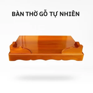 Bàn Thờ Gỗ Tự Nhiên, Trang nghiêm, Bền Đẹp