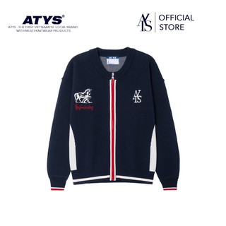 Áo len xanh navy