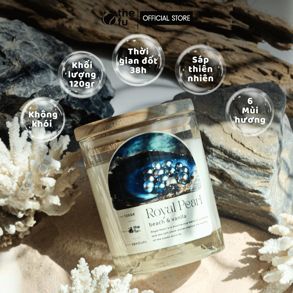 Bộ - Set Quà Tặng Nến Thơm ETERNAL CRUSH Tinh Tế Thư Giãn Ý Nghĩa Tặngười Thân Bạn Bè [ 6 Mùi Hương ]