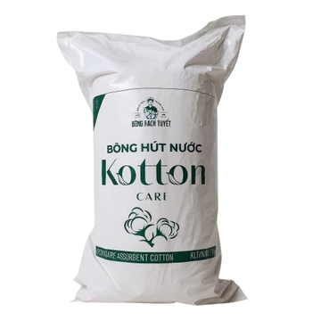 1 Cuộn bông gòn y tế bông bạch tuyết loại 1 - kotton care 1KG (Bông Bạch Tuyết).