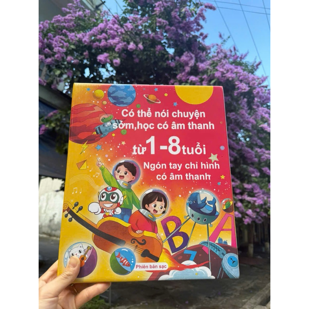 Bộ bảng học sách song ngữ điện tử cho các bé từ 2 - 6 tuổi