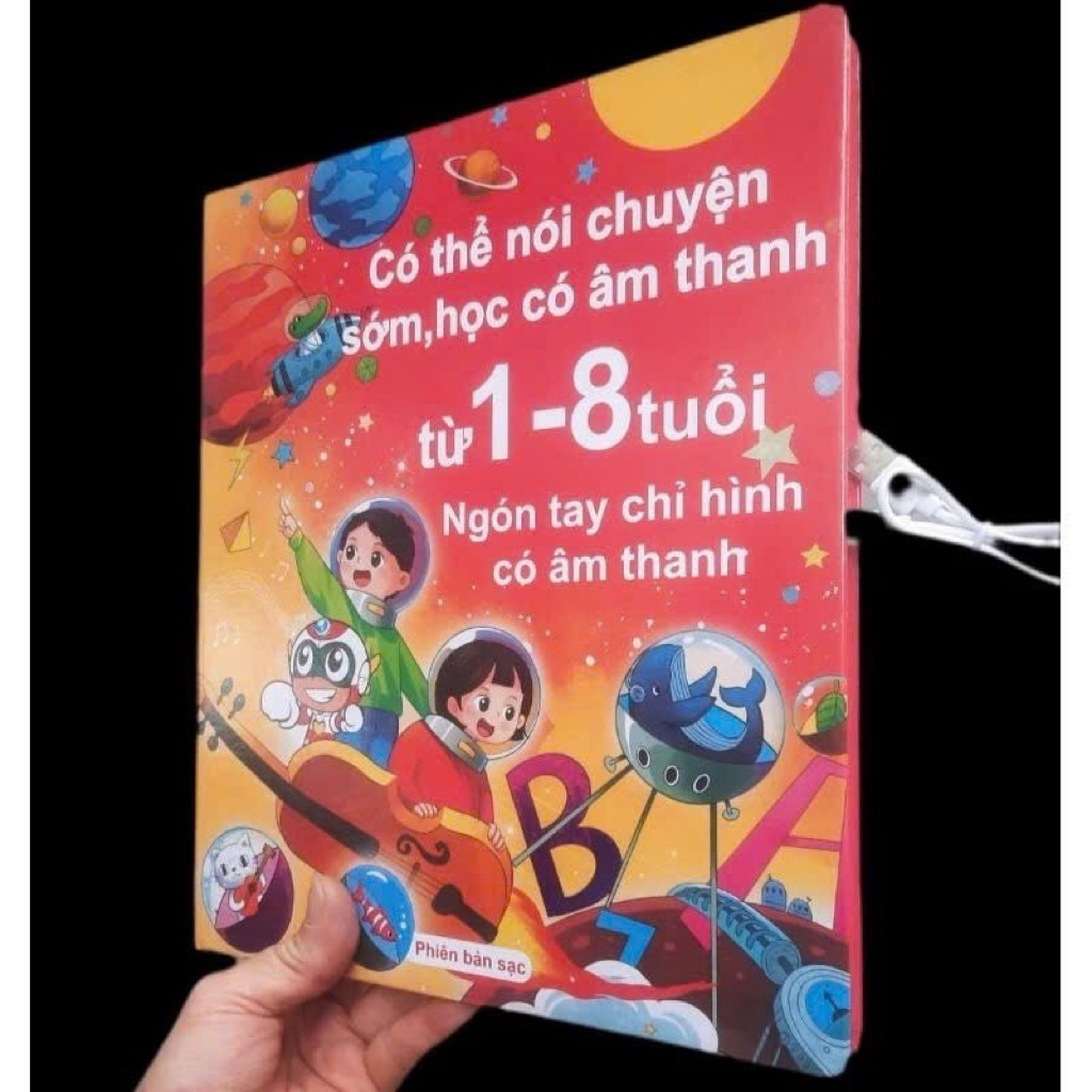 Bộ bảng học sách song ngữ điện tử cho các bé từ 2 - 6 tuổi