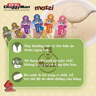 Súp thưởng cho mèo Cattyman mix vị gói 60gr