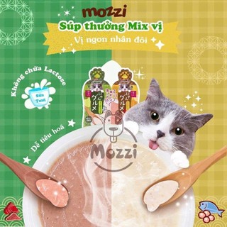 Súp thưởng cho mèo Cattyman mix vị gói 60gr