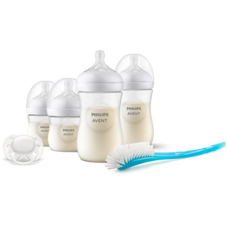 Bộ Sản Phẩm Mô Phỏng Tự Nhiên Mới Philips Avent – Trọn Bộ Khởi Đầu Cho Bé ( Bình Sữa, Núm Ti, Ti Ngậm, Cọ Rửa Bình Sữa )