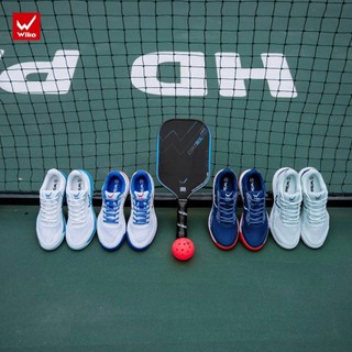 Giày Pickleball, Cầu Lông Wike Negar,Upper vải mesh thoáng khí tối đa, Siêu Nhẹ, Đế 3 lớp êm ái