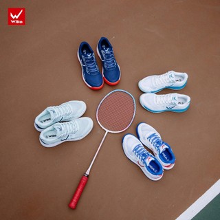 Giày Pickleball, Cầu Lông Wike Negar,Upper vải mesh thoáng khí tối đa, Siêu Nhẹ, Đế 3 lớp êm ái