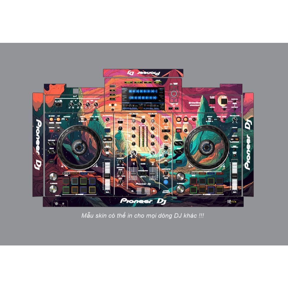 Hỏa Tốc - Skin Dán Bàn DJ ( B19 ) ( XDJ RR / RX / RX2 / RX3 / XZ , DDJ ...